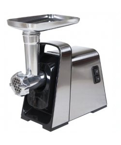 Masina de tocat carne electrica, Inox, 1400W, 100Kg/Ora, Extra Accesorii incluse