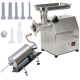 SETUL GOSPODINEI - Masina de tocat carne electrica MK-12, 850W, 150Kg/Ora + Masina umplut carnati 5.5kg, Orizontala, Inox