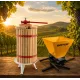 Pachet Teasc Presa Struguri si Fructe ROTOR FP-30, 30L, lemn masiv de stejar + Zdrobitor Struguri Manual ROTOR HGP-50, cuva 28L