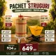 Pachet Teasc Presa Struguri si Fructe ROTOR FP-30, 30L, lemn masiv de stejar + Zdrobitor Struguri Manual ROTOR HGP-50, cuva 28L