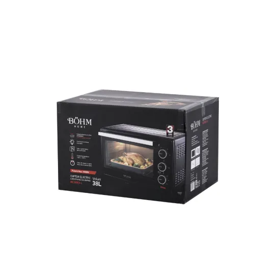 Cuptor Electric 38 L BOHM BC38B3-L, 1600 W, 100–230°C