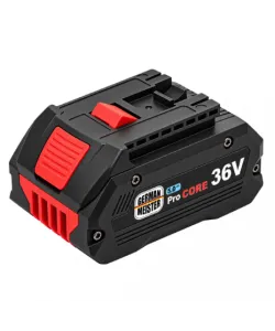 Acumulator German Meister 36V 5.0Ah CORE Pro Li-Ion, Compatibil Bosch, Indicator Nivel Baterie