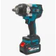 Cheie de Impact Profesională German Meister 36V MAX Brushless 700 Nm, Prindere 1/2", 4 Trepte de Putere, LED Integrat, Acumulator Li-Ion