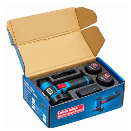 Mini Polizor Unghiular cu Acumulator German Meister 12V, Disc 75 mm, 19.500 RPM, 2 Acumulatori Li-Ion, Incarcator