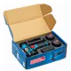 Mini Polizor Unghiular cu Acumulator German Meister 12V, Disc 75 mm, 19.500 RPM, 2 Acumulatori Li-Ion, Incarcator