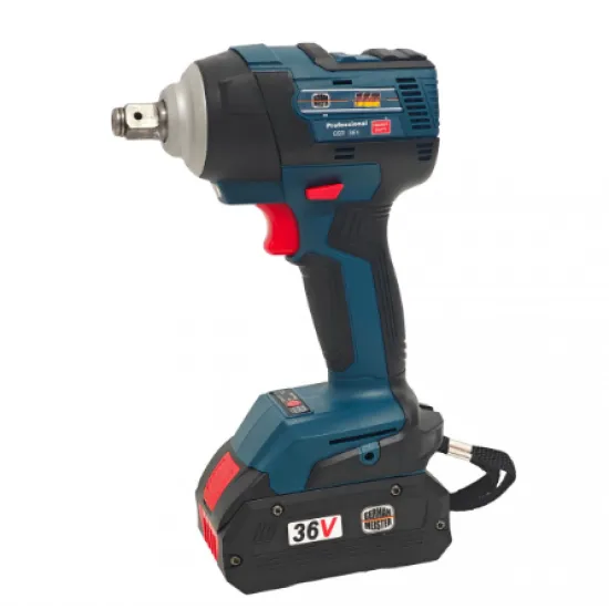 Masina de insurubat cu impact, 2 in 1, German Meister, 2 acumulatori & Incarcator, Brushless, Model nou