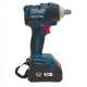 Masina de insurubat cu impact, 2 in 1, German Meister, 2 acumulatori & Incarcator, Brushless, Model nou