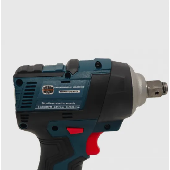 Masina de insurubat cu impact, 2 in 1, German Meister, 2 acumulatori & Incarcator, Brushless, Model nou