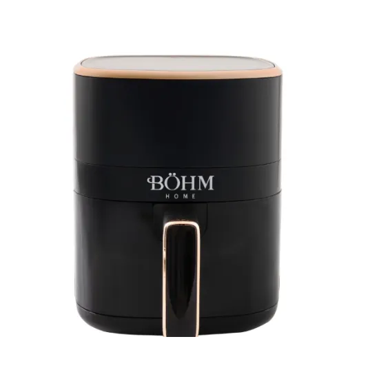 Friteuză cu aer cald BÖHM BDY-AF601R, 1200 W, 3L, 6 Programe, Control digital