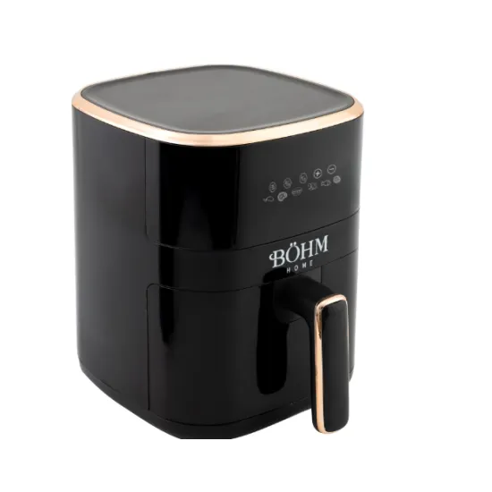 Friteuză cu aer cald BÖHM BDY-AF601R, 1200 W, 3L, 6 Programe, Control digital