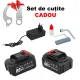 * Promo * Trimmer pe acumulator German Meister + Foarfeca electrica , 4 acumulatori combatibili , 2 incarcatoare, accesorii incluse