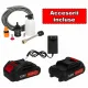 Aparat de spalat cu presiune cu acumulator, German Meister, 128 V, 8 Ah, trusa completa, Model nou