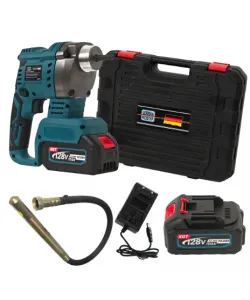 * Promo * Vibrator de beton ,cu 2 acumulatori, German Meister + Lance 35mm*1.5m
