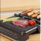 Gratar electric BOHM HOME BEGM160DS, 1600 W, placi detasabile antiaderente, afisaj digital, control tactil