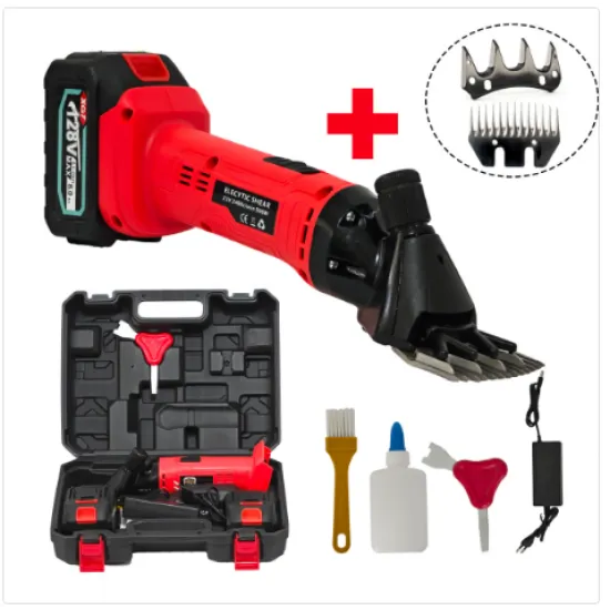 * Promo * Masina de tuns oi cu acumulator , German Meister , 6 trepte de turatie , 2400 Rpm , 550 W