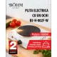 Plita electrica cu un ochi BOHM BE-H-002F-W, 1000 W