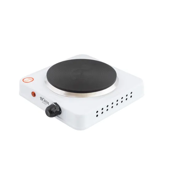 Plita electrica cu un ochi BOHM BE-H-002F-W, 1000 W