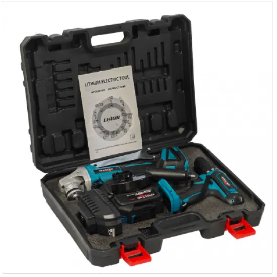 * Promo * Set polizor unghiular 125 mm & Autofiletanta mandrina 10 mm , Brushless , Model nou