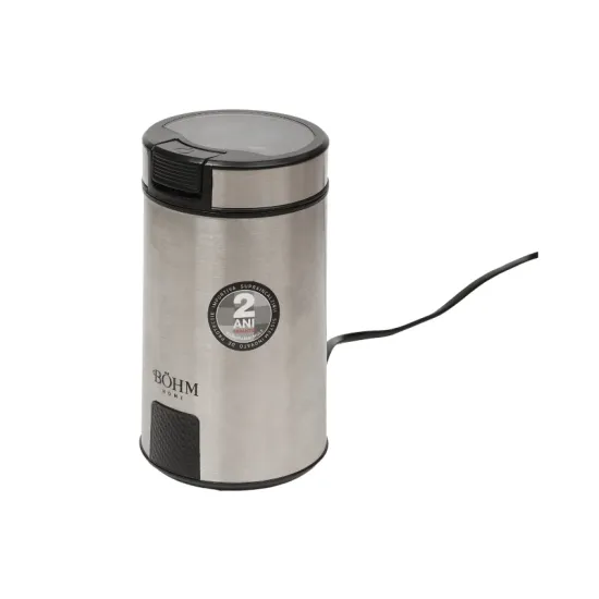 Rasnita electrica de cafea BOHM BCG-7120 200 W, 1400 rot/min, Cafea, Nuci, Condimente, Seminte