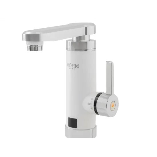 Robinet electric cu pipa rotativa tip L, afișaj digital BÖHM BY-32-1 3000 W