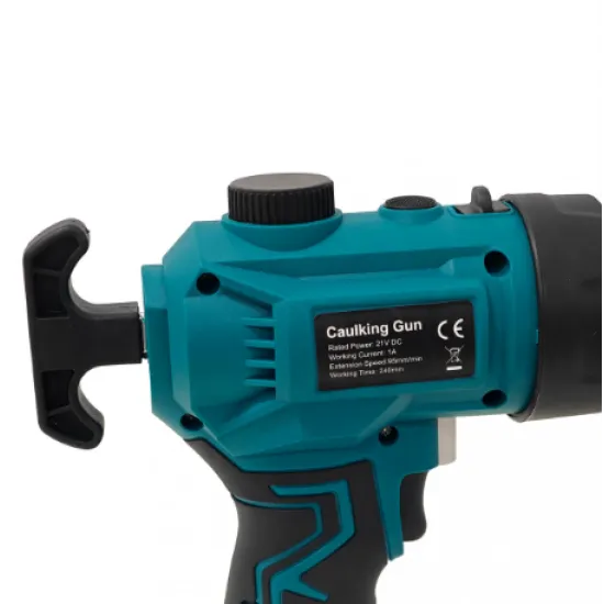 Aparat Electric pentru Silicon și Adezivi German Meister 36V, Acumulator Li-Ion, Presiune 250 Kg, LED Profesional, Cartușe 300 ml
