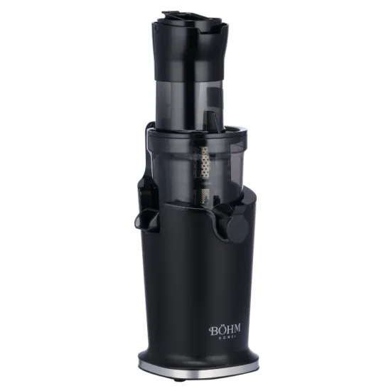 Storcator cu presare la rece BOHM Home BJS-201B, 200W, tub alimentare Ø89 mm, recipient suc 800 ml