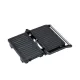Gratar electric BOHM HOME BEGM100S, 1000 W, placi reversibile grill / plane, deschidere 180°