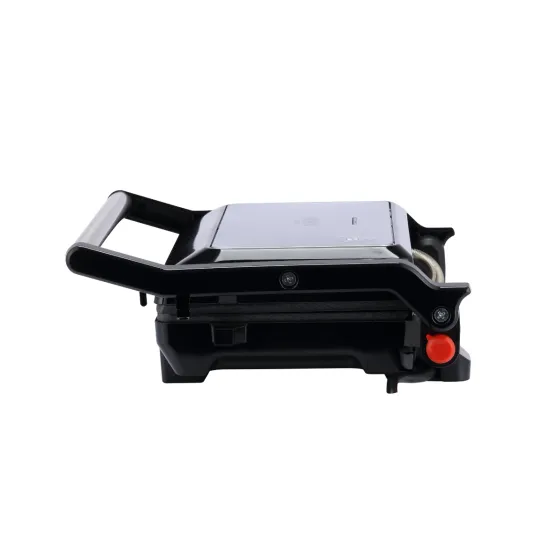 Gratar electric BOHM HOME BEGM100S, 1000 W, placi reversibile grill / plane, deschidere 180°