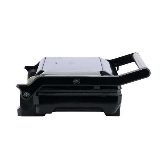 Gratar electric BOHM HOME BEGM100S, 1000 W, placi reversibile grill / plane, deschidere 180°