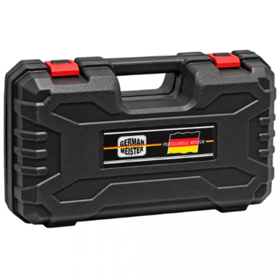 Mini Drujbă cu Acumulator German Meister 36V, Lamă și Lanț 6" (15 cm), Pompiță de Amorsare/Ungere, 2 Acumulatori, Încărcător și Valiză