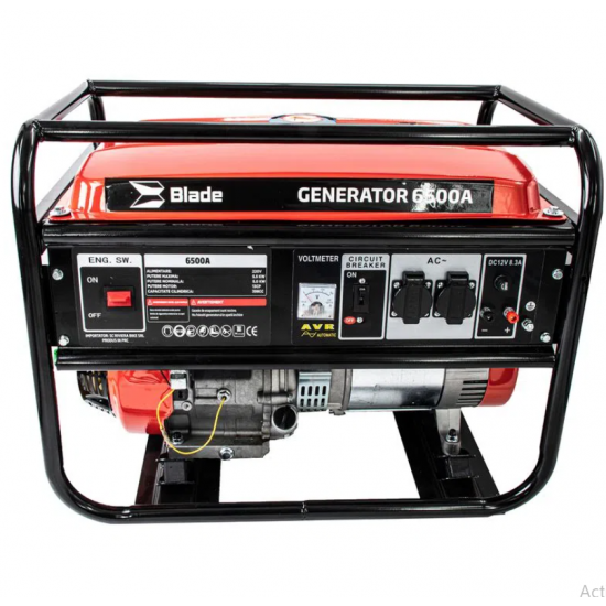 Generator de curent GP 6500, cu motor de 13 CP, putere maxima 5.5Kw Monofazat