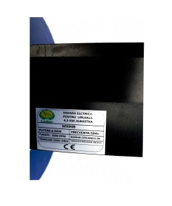 Moara ruseasca Lider cu bobinaj cupru , cuva mare 4.5 kw 3200 rpm 