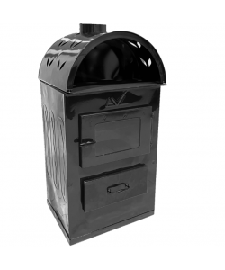 Semineu emailat cu arcada, culoare negru, putere 7 Kw, Evotools
