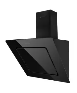 Hota Incorporabila decorativa Hausberg HB-1290, Putere de absorbtie 650 mc/h, 60 cm, Touch control, Filtru aluminiu, Negru