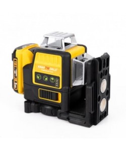 Nivela laser Kraftworld 3D , 2 acumulatori 18V 3Ah, 3 fascicule, verde