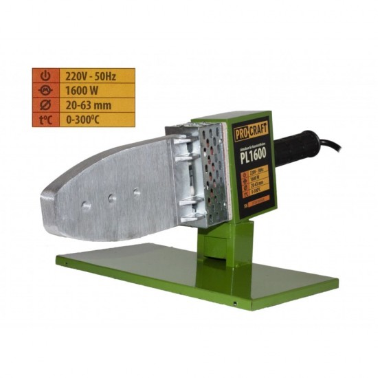 Plita PPR Procraft PL1600, 800W, 6 Bacuri, aparat lipit tevi Plita PPR Procraft PL1600, 800W, 6 Bacuri, aparat lipit tevi