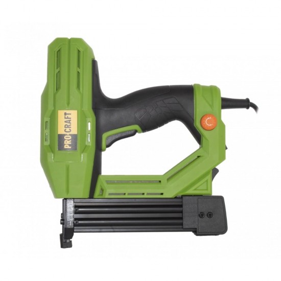 Capsator electric Procraft PEH600, pistol capse TYPE 600, 5A, usor de manevrat cu capse si cuie incluse in set.