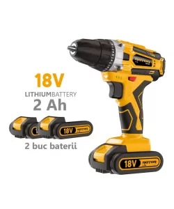 Autofiletanta pe acumulator ROTOR RCD18Li, 18V, 10mm, 2000RPM