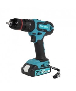 Autofiletanta cu percutie ROTOR AS21LI, 21 V, 2 Ah, prelungitor flexibil, 32Nm, 1150RPM