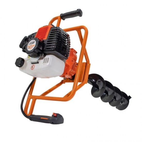 Motoburghiu Ruris TT10  cu burghiu 100mm ,150 mm inclus