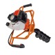 Motoburghiu Ruris TT10  cu burghiu 100mm ,150 mm inclus