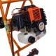 Motoburghiu Ruris TT10  cu burghiu 100mm ,150 mm inclus