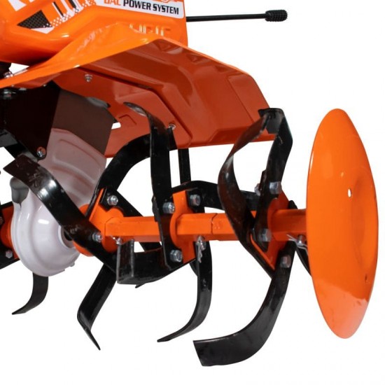 Motosapa Dac 6500K + roti cauciuc