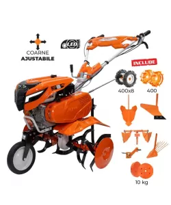 Motosapa RURIS 7500 ACC5 + roti cauciuc 4.00-8+rarita ajustabila+plug+adaptor+dispozitiv cartofi+cultivator multifunctional+roti metalice 400 fara manicot 7 CP Motosapa RURIS 7500 ACC5 + roti cauciuc 4.00-8+rarita ajustabila+plug+adaptor+dispozitiv cartofi+cultivator multifunctional+roti metalice 400 fara manicot 7 CP
