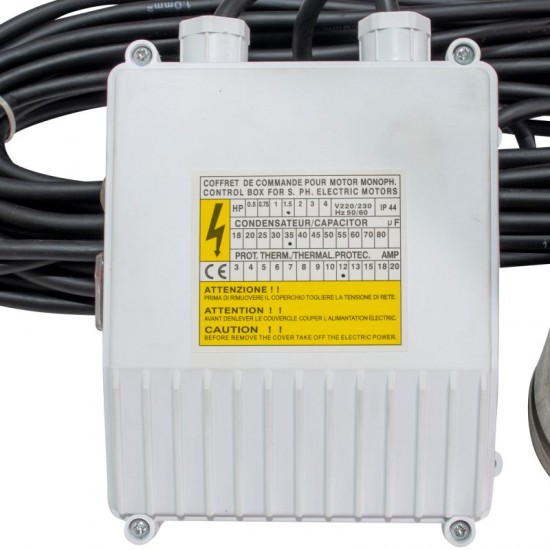 Pompa submersibila Ruris Aqua 104, 1100 W, 100 m