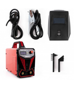 Aparat de sudura invertor SWAT MMA500, afisaj electronic, accesorii, rosu