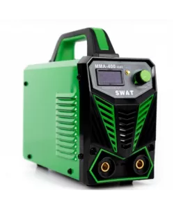 Aparat de sudura invertor SWAT MMA400, afisaj electronic, accesorii, verde Aparat de sudura invertor SWAT MMA400, afisaj electronic, accesorii, verde