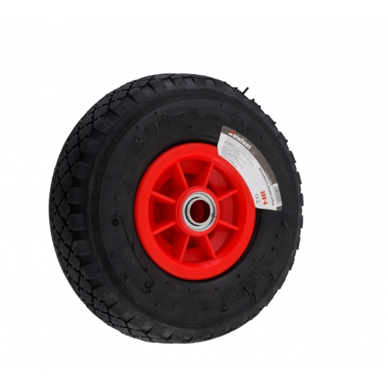 Roata 300-4 pneumatica cu janta plastic ELEFANT AX 20 MM