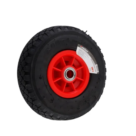 Roata 300-4 pneumatica cu janta plastic ELEFANT AX 20 MM