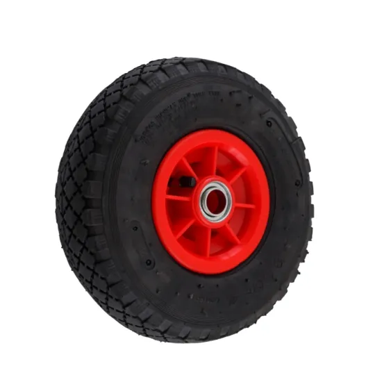 Roata 300-4 pneumatica cu janta plastic ELEFANT AX 20 MM